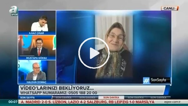 Şevkiye teyze, vefat eden eşi için Fenerbahçe'nin şampiyon olmasını istiyor