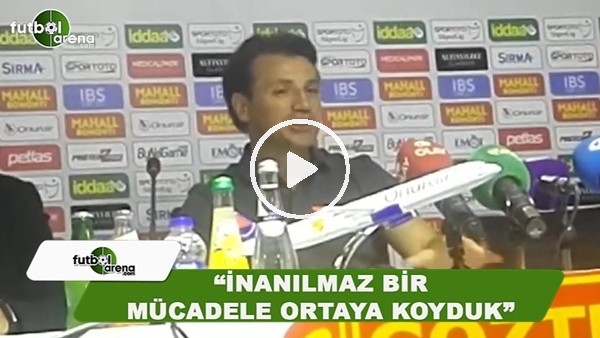 Tamer Tuna: "İnanılmaz bir mücadele ortaya koyduk"