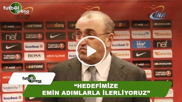 Abdurrahim Albayrak: "Hedefimize emin adımlarla ilerliyoruz"