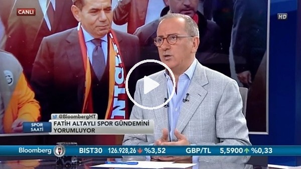 Fatih Altaylı: "Abdürrahim Albayrak faturayı görünce hastaneye kaldırıldı"