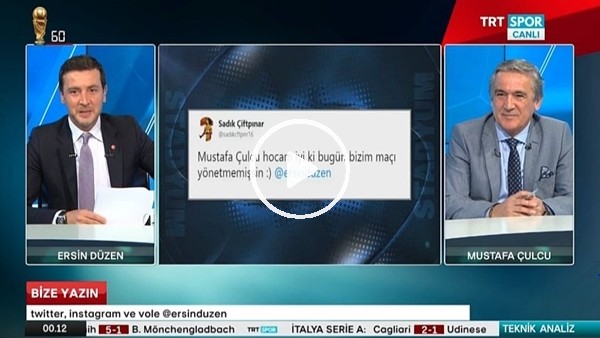 Sadık Çiftpınar'dan Mustafa Çulcu'ya esprili gönderme