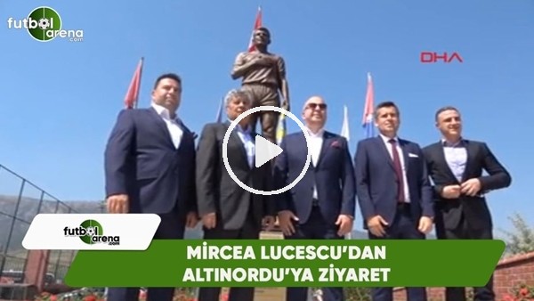 Mircea Lucescu'dan Altınordu'ya ziyaret