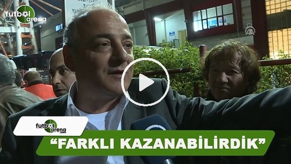 Murat Cavcav: "Farklı kazanabilirdik"