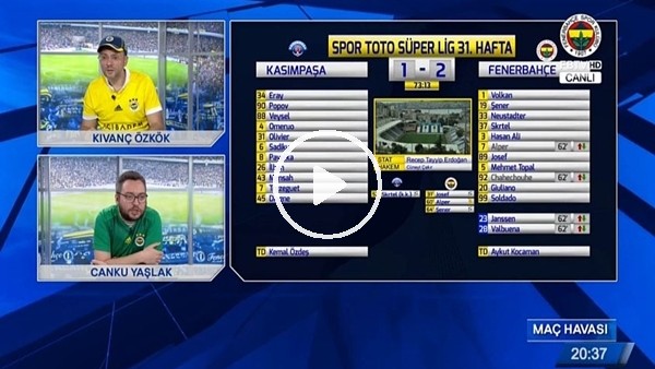 Valbunea'nın golü FB TV spikerlerini coşturdu