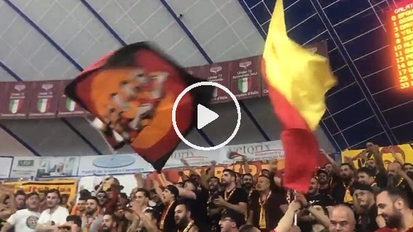 Galatasaray taraftarı Venedik'te!