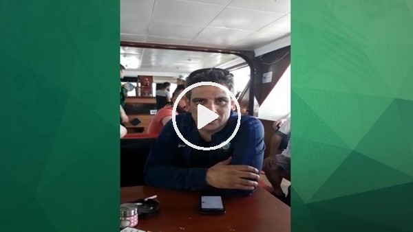 Akhisar taraftarı 4 otobüs ile Alanya'ya geldi