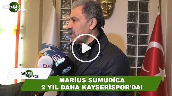 Kayserispor, Marius Sumudica'nın sözleşmesini 2 yıl daha uzattı