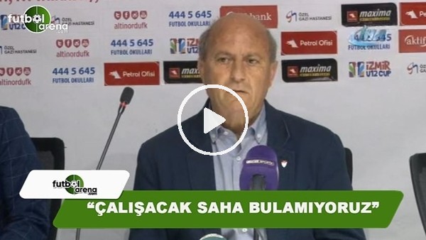 Manisaspor Teknik Direktörü Ünal Taşçı: "Çalışacak saha bulamıyoruz"