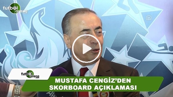 Mustafa Cengiz'den skorboard açıklaması! "İroni yaptık..."