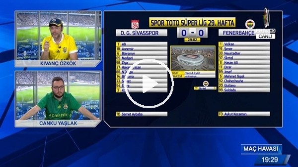 Aatif Chahechouhe'nun Sivasspor'a attığı golde FB TV!