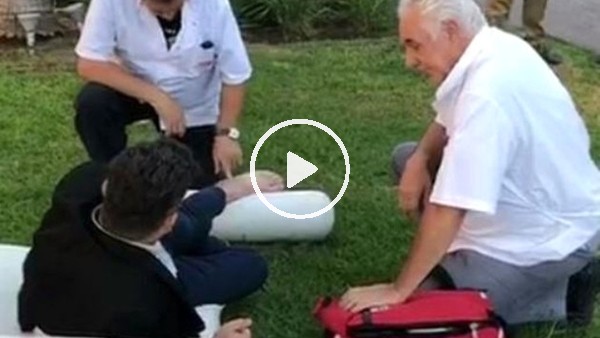 Ronaldo'nun attığı golü denemeye kalktı, ayağı kırıldı!