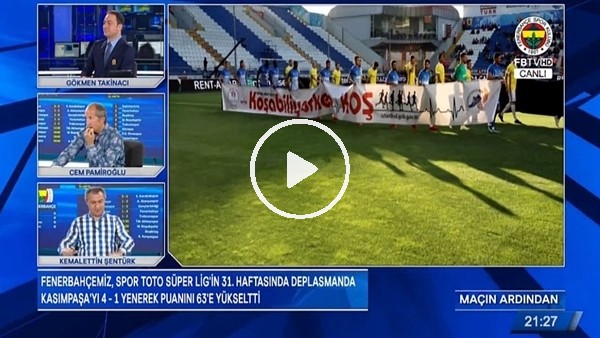 FB TV'de olay sözler: "Yarın derbide birbirlerini yesinler, biz maçımızı kazandık"
