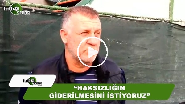 Mesut Bakkal: "Haksızlığın giderilmesini istiyoruz"