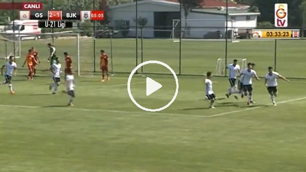 Abdullah Çelik'in Galatasaray'a attğı kafa golü