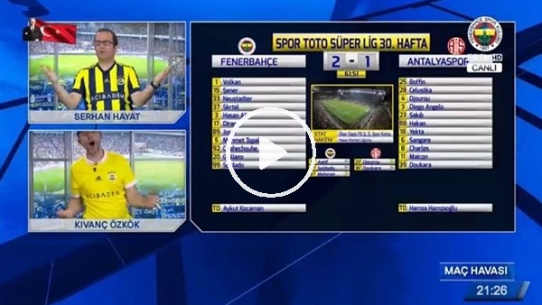 Giuliano'nun Antalyaspor'a attığı golde FB TV!