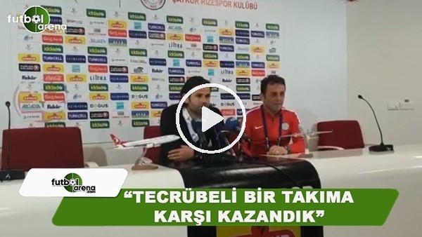 İbrahim Üzülmez: "Tecrübeli bir takıma ve futbolculara karşı maç kazandık"