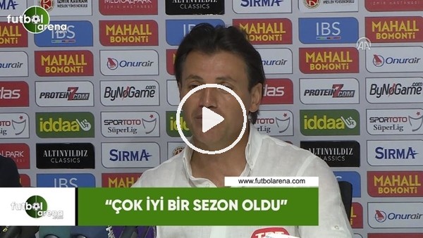 Tamer Tuna: "Çok iyi bir sezon oldu"