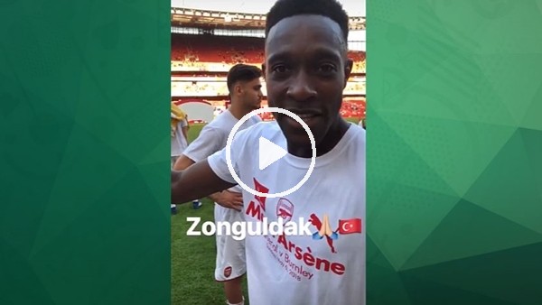 Danny Wellbeck, Zonguldak'a selam gönderdi