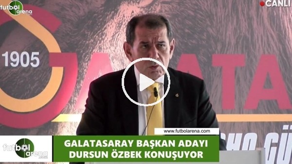 Dursun Özbek: "Planlarımızın meyveleri ortaya çıktı"