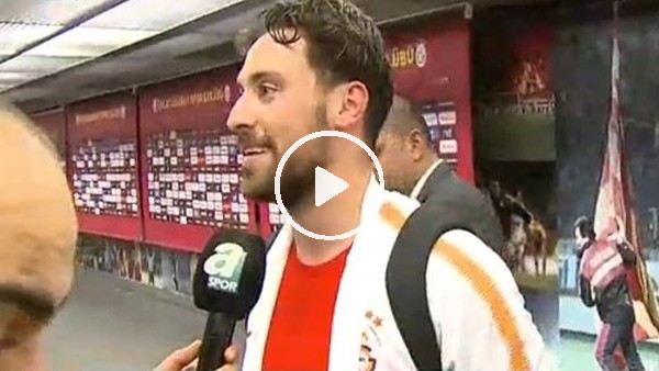 Sinan Gümüş: "Hocama teşekkür ediyorum, bana güvendi"