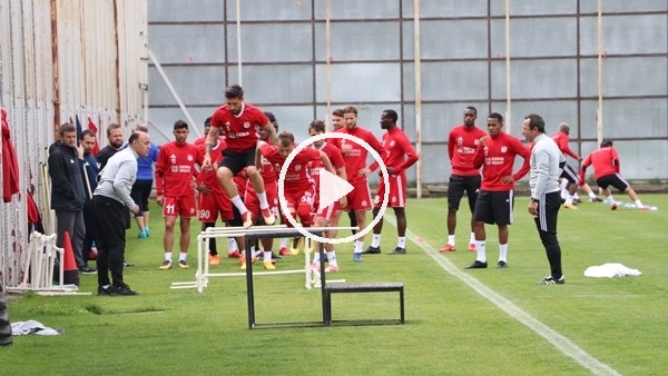 Sivasspor, Başakşehir maçının hazırlıklarına başladı