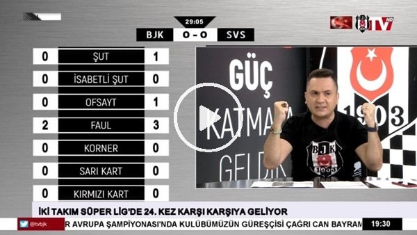 Talisca'nın Sivaspor'a attığı golde BJK TV!
