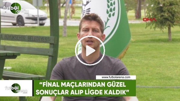 Ferhat Öztorun: "Final maçlarından güzel sonuçlar alıp ligde kaldık"