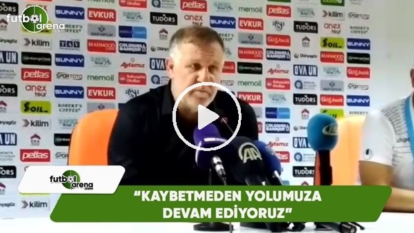 Mesut Bakkal: "Kaybetmeden yolumuza devam ediyoruz"