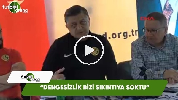 Yılmaz Vural: "Dengesizlik bizi sıkıntıya soktu"