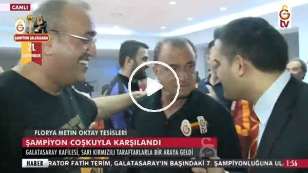 Abdurrahim Albayrak'tan Fatih Terim'e: "I love you hocam"