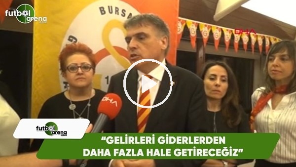 Ali Fatinoğlu: "Gelirleri giderlerden daha fazla hale getireceğiz"