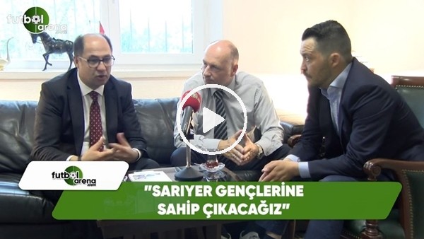Erdal Alkış: "Sarıyer'in gençlerine sahip çıkacağız"