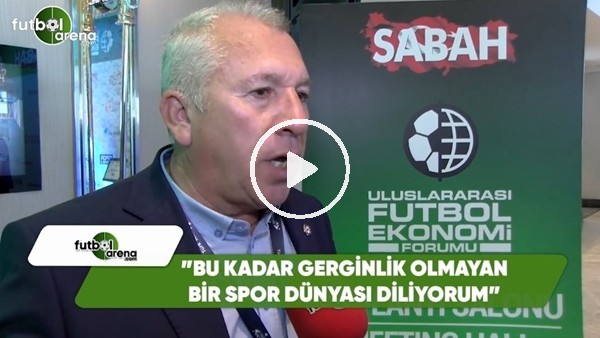 Seyit Mehmet Özkan: "Bu kadar gergin olmayan bir spor dünyası diliyorum"