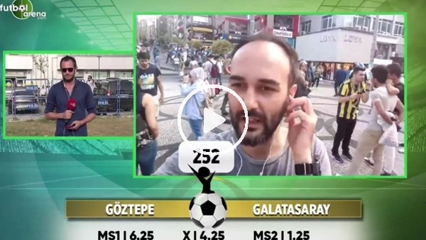 Nesine.com'dan Kerim Can Özdal, Göztepe - Galatasaray maçının tahminini FutbolArena TV'de yaptı