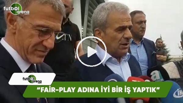 Hasan Kemal Yardımcı: "Fair-Play adına iyi bir iş yaptık" 