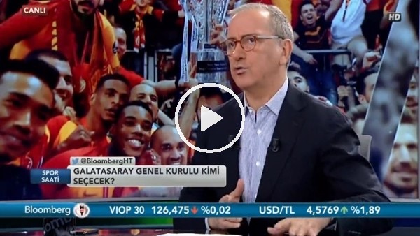 Fatih Altaylı: "UEFA yetkilerinin Dursun Özbek'e bakışı negatif"