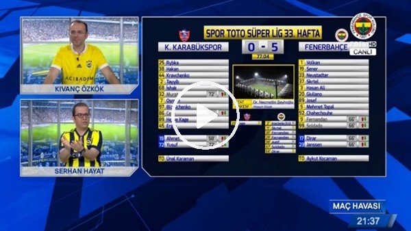 Nabil Dirar'ın Karabükspor'a attığı golde FB TV!