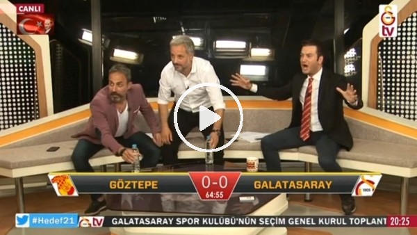 Gomis'in Göztepe'ye attığı penaltı golünde GS TV!