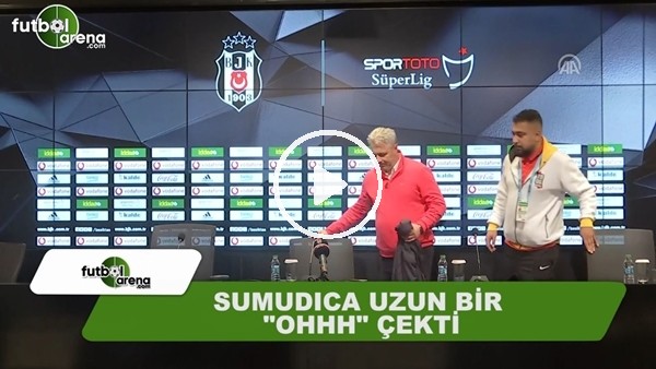 Kayserispor Teknik Direktörü Sumudica uzun bir "Ohhh" çekti