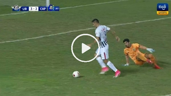 Oscar Cardozo kalecinin aklını aldı!