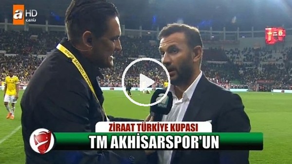 Okan Buruk: "Allah oyuncularımdan razı olsun"