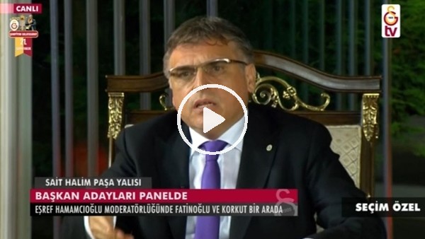 Ali Fatinoğlu: "Galatasaray nasıl iyi yönetilir diye proje yaptım"