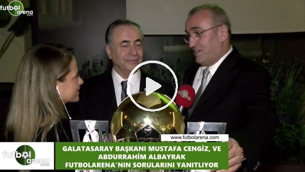 Abdurrahim Albayrak: "Zor oldu ama temiz oldu, görüyorsunuz pırıl pırıl bir kupa"