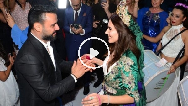 Buse Varol ile Alişan'ın düğünü