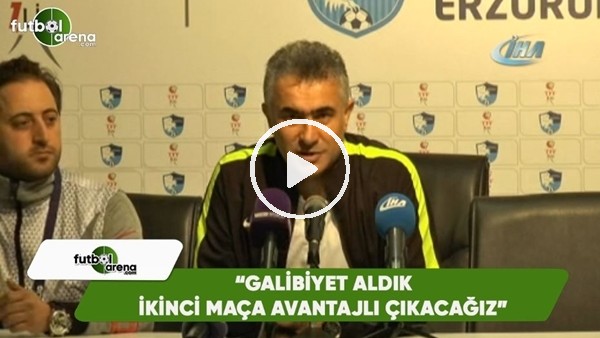Mehmet Altıparmak: "Galibiyet aldık ikinci maça avantajlı çıkacağız"