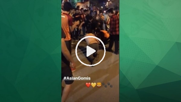 Galatasaray taraftarının Gomis çılgınlığı