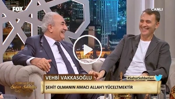 Fikret Orman'dan sahur programında Beşiktaş esprisi