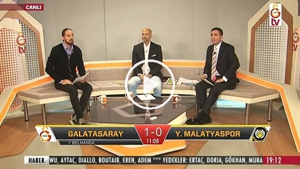 Gomis'in Yeni Malatyaspor'a attığı golde GS TV!