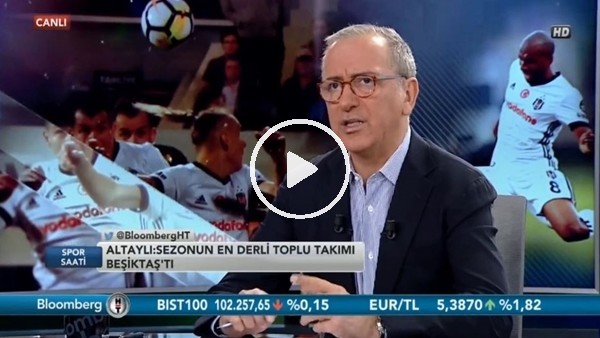 Fatih Altaylı: "Fikret Orman, Beşiktaş'ı çok gerdi"