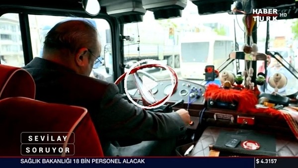 Andurrahim Albayrak eski model minibüs kullandı